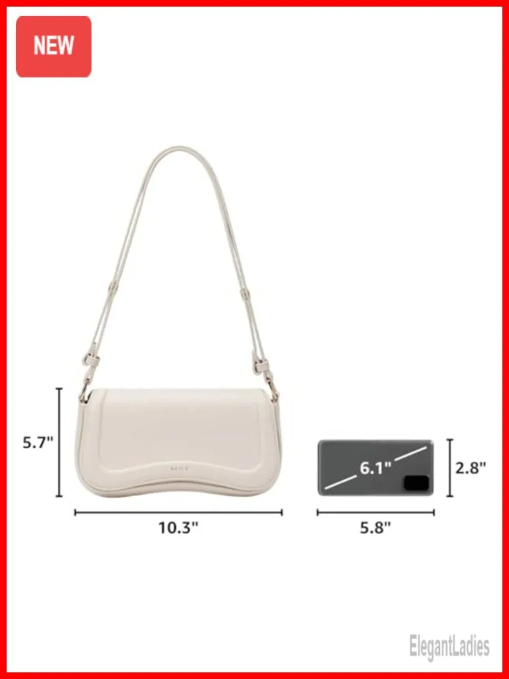 Waterproof Leather Crossbody Shoulder Bag Hobo Purse Clutch Tote